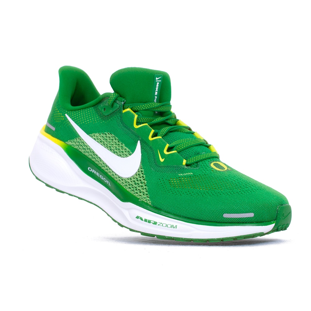 Classic Oregon O, Nike, Green, Shoe, Accessories, Unisex, Pegasus 41, 2024, Retrax, Running, Reflective, Low top, 778288